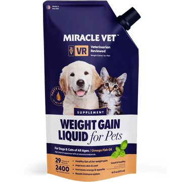 Miracle Vet Liquid Weight Gainer for Dogs & Cats / 16 oz