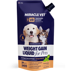 Miracle Vet Liquid Weight Gainer for Dogs & Cats / 16 oz
