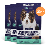 Miracle Vet Probiotic Chews for Dog's Digestion / 3 pcs
