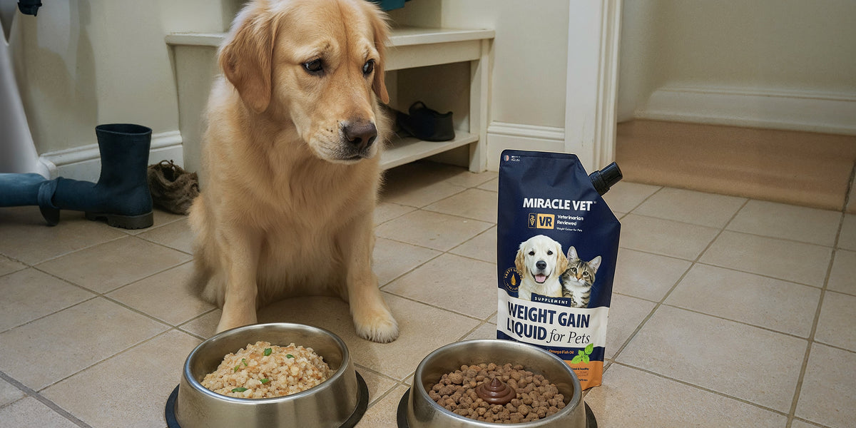 Healthy Weight Gain for Dogs: Supplements vs. Homemade Food