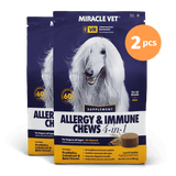 Miracle Vet Allergy & Immune Chews for Dogs / 2 pcs