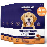 Miracle Vet High Calorie Dog Food for Weight Gain / 4 pcs