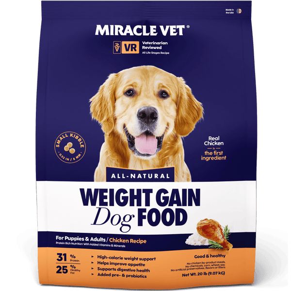 Miracle Vet High Calorie High Protein Dog Food Healthy Weight Gain