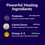 Miracle Vet High-Calorie Weight Gain Treats - Probiotics, Calorie Dense, Omega 3 & 6