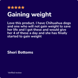 Miracle Vet High-Calorie Weight Gain Treats - Real Reviews from Real Customers