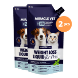 Miracle Vet Weight Loss Liquid for Pets / 15 oz / 2 pcs