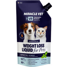 Miracle Vet Weight Loss Liquid for Pets / 15 oz